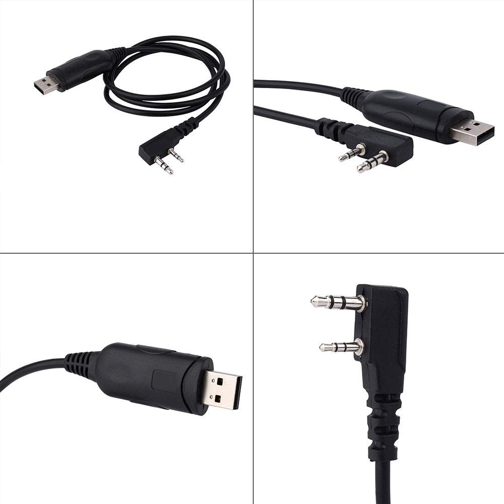 USB Programming Cable UV 5R Cable Radio Walkie Talkie for BaoFeng Wanhua Kenwood V1237-ZY-203-2613