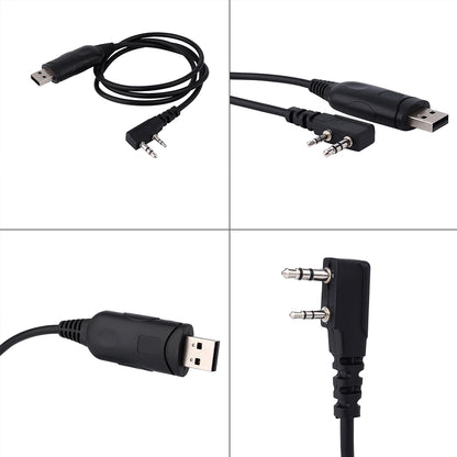 USB Programming Cable UV 5R Cable Radio Walkie Talkie for BaoFeng Wanhua Kenwood V1237-ZY-203-2613