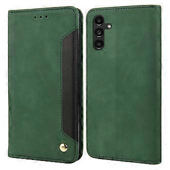 PU Leather Mobile Case for Samsung Galaxy A55 5G, Shockproof, Wallet Model (Style F) V1237-ZY-203-2627