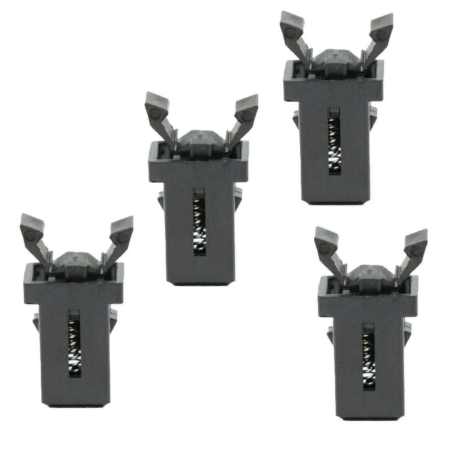 4pcs/set Replacement Car Sunglasses Holder Upper Console Latch for Most Trash Fk V1237-ZY-203-2643