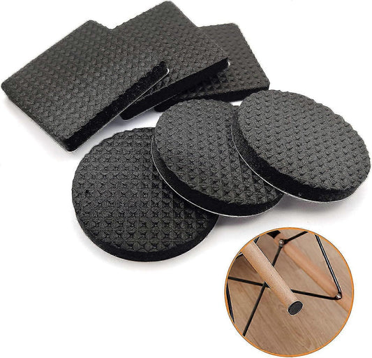 60 pieces non-slip rubber pads, self-adhesive rubber furniture protectors, protective pads for wooden floors, V1237-ZY-203-2663