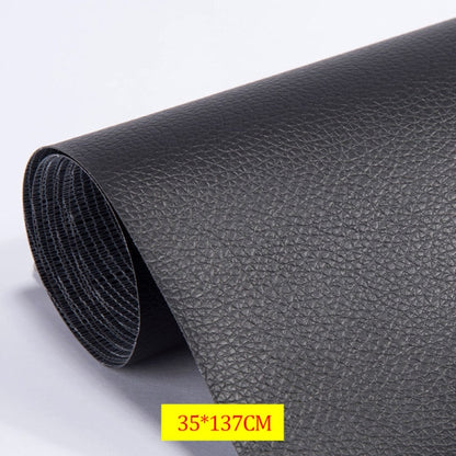 Self-Adhesive Leather Fix Repair Patch Stick Sofa Repairing Sub - Perfect Red 35*137CM V1237-ZY-203-2708