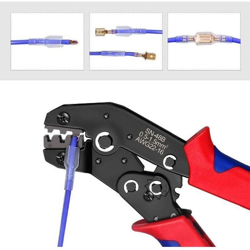 Electrical Cable Lug Pliers, Cable Lug Pliers with Ergonomic Handle Available for Electrical Wire Connectors V1237-ZY-203-2729