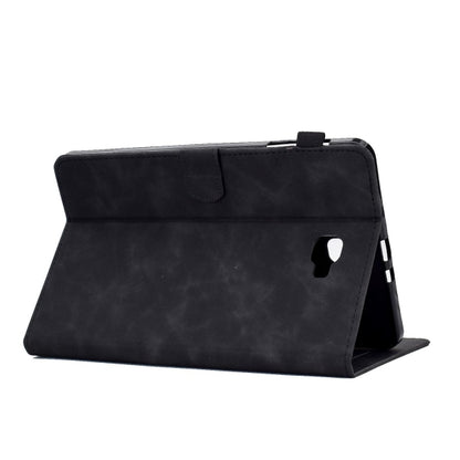 compatible with Samsung Galaxy Tab A 10.1 (2016) T580 / T585 Shockproof Case Pu Leather Butterfly Floral V1237-ZY-203-2737
