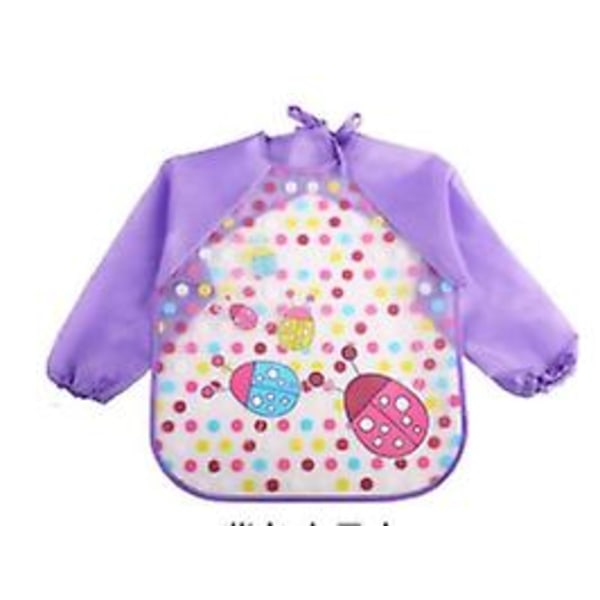 pcs bibs with sleeves, waterproof long sleeve bibs, unisex, for toddlers V1237-ZY-203-2769