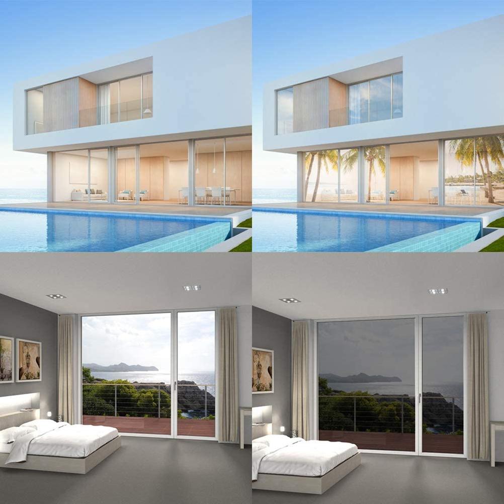 Reflective Privacy Window Film, One Way Mirror - Max V1237-ZY-203-2785