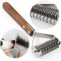 Coat King Dog and Cat Brush, Pet Grooming Comb Deshedding Rake Significantly Reduces Shedding V1237-ZY-203-2806