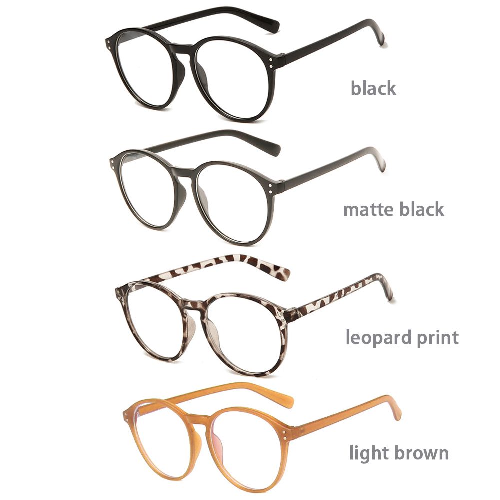 Brown Black Leopard Print Anti Blue Light Glasses Women Men Computer Glasses leopard print V1237-ZY-203-2821