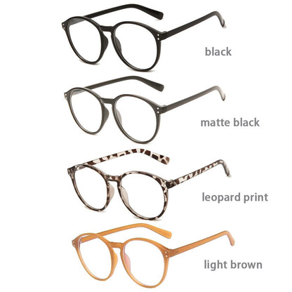 Brown Black Leopard Print Anti Blue Light Glasses Women Men Computer Glasses leopard print V1237-ZY-203-2821