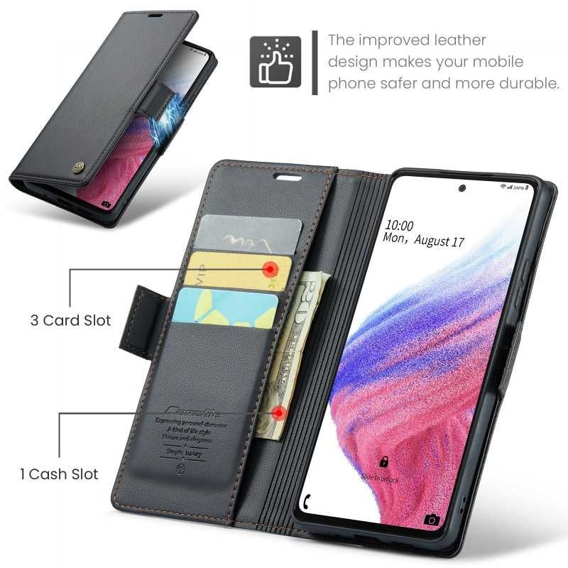 CaseMe Skin Pro Case Samsung A53 5G Black V1237-ZY-203-2854
