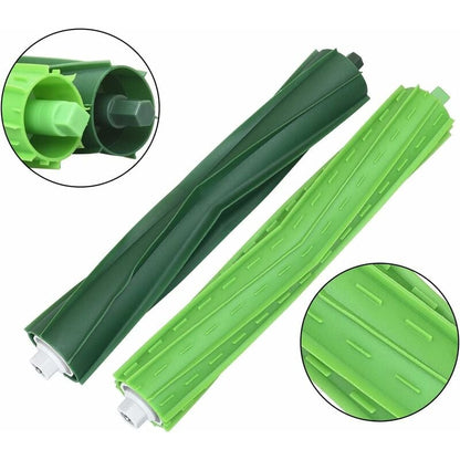 Package Multi-Surface Rubber Brushes Vacuum Cleaner Accessories for iRobot Roomba E5 E6 i7 i7 plus i8 i8+ i6 V1237-ZY-203-2864