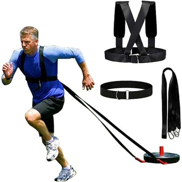 Sled Harness Tire Pull Harness Fitness Resistance Training Workout V1237-ZY-203-2893