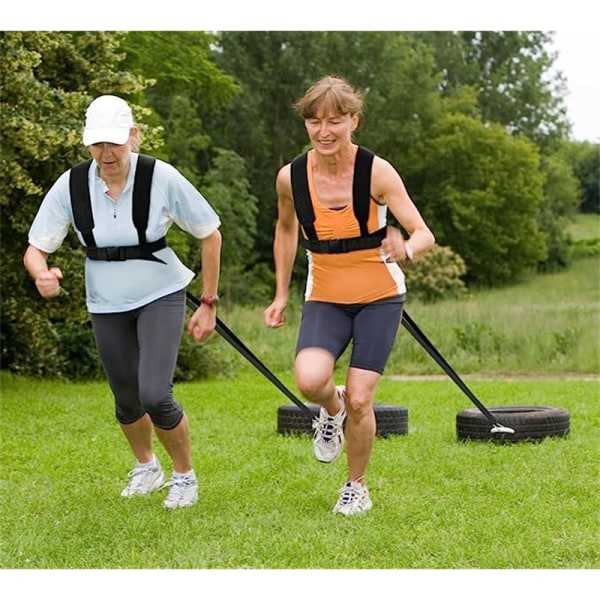 Sled Harness Tire Pull Harness Fitness Resistance Training Workout V1237-ZY-203-2893
