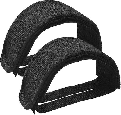 Pair Universal Bicycle Pedal Straps, Adjustable Non-Slip Double Adhesive Pedal Toe Clips Nylon Pedal Straps, V1237-ZY-203-2897