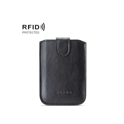 Self-adhesive RFID Card Holder for Mobile Phone - MUXMA Black V1237-ZY-203-2898