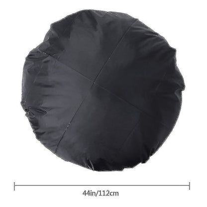 Waterproof Cover 112cm Outdoor Round Black Patio Fire Pit Cover V1237-ZY-203-2912