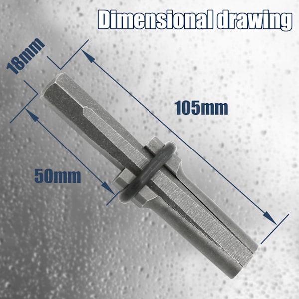 Wedge molds/Stone wedge for stone cracking 18 mm 5-pack V1237-ZY-203-2920