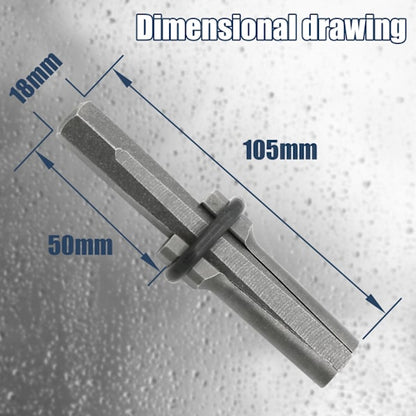 Wedge molds/Stone wedge for stone cracking 18 mm 5-pack V1237-ZY-203-2920