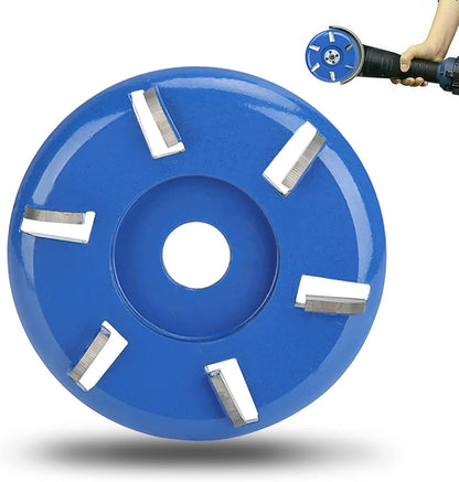 Wood router, wood milling, stump grinder angle grinder wood router 6 teeth chainsaw V1237-ZY-203-2948