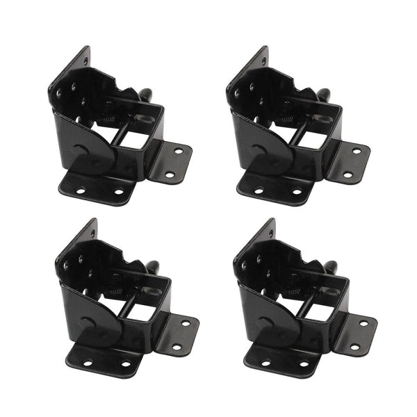 pcs Folding Table Hinge Furniture Leg Hinge Self-Locking Hinge Foldable Support Hinge Black M V1237-ZY-203-2959