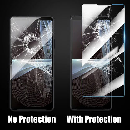 3pcs 0.26mm 2.5D Tempered Glass Screen Protector Compatible with Sony Xperia 1 III V1237-ZY-203-2974