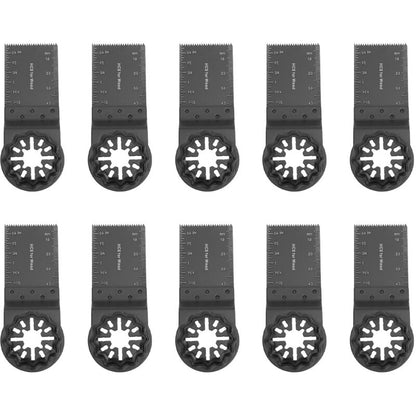 10pcs Oscillating Saw Blades, Oscillating Multitool Accessory Set, Universal Saw Blade for Dremel, Bosch, V1237-ZY-203-2980