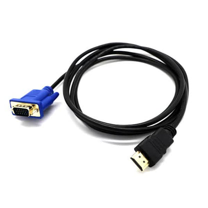HDMI to VGA Cable 1.8m 1080P Full HD Support PC, Laptop, DVD, HD V1237-ZY-203-2989