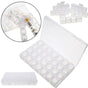 2-pack - Bead Storage 56 Compartments for Diamond Painting - Diamond Painting Transparent Transparent V1237-ZY-203-2992