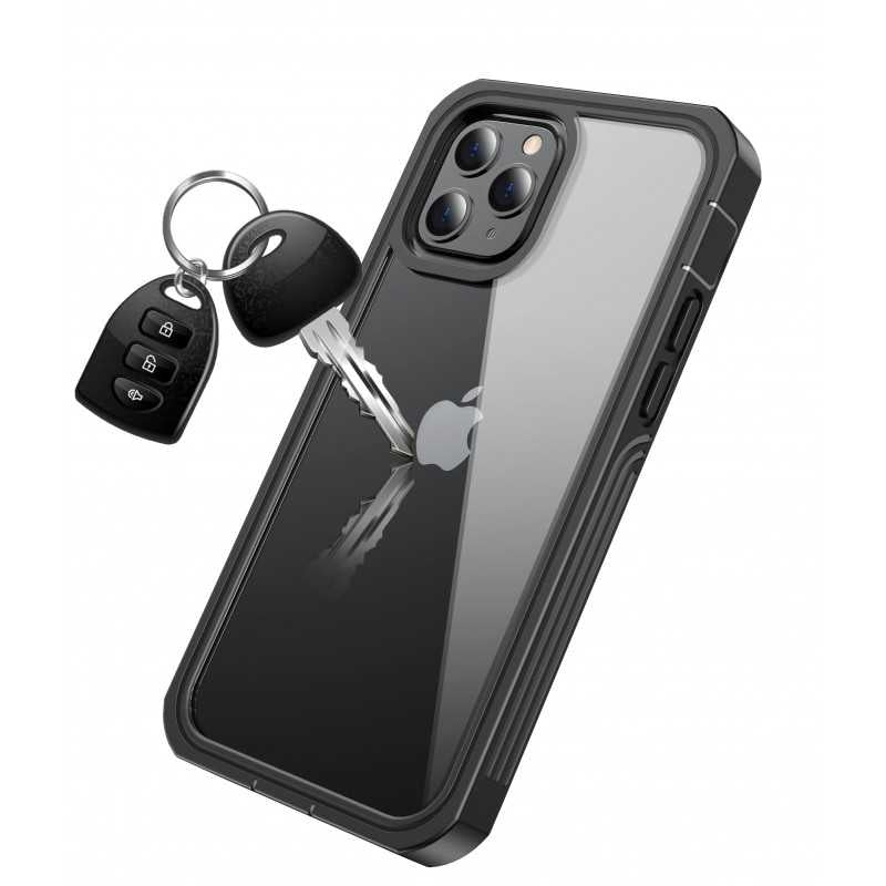 iPhone 12 Full Coverage Premium 3D Case ThreeSixty Transparent Transparent V1237-ZY-203-3019