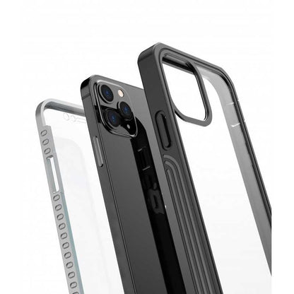 iPhone 12 Full Coverage Premium 3D Case ThreeSixty Transparent Transparent V1237-ZY-203-3019