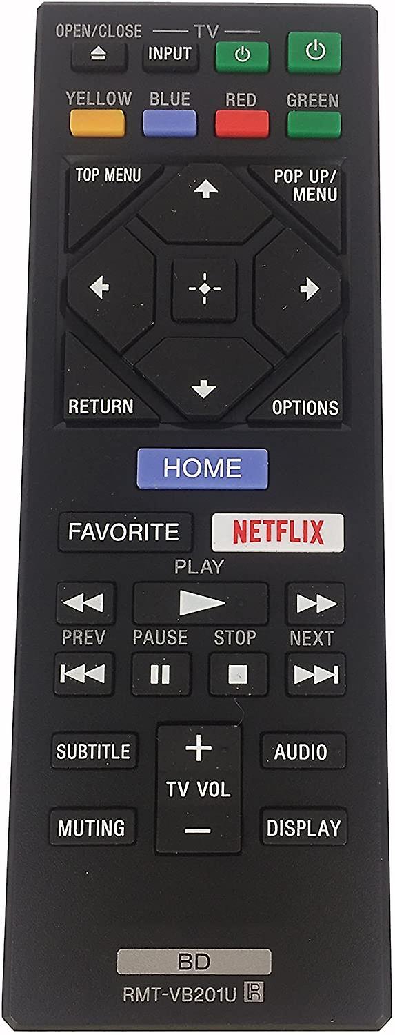 RMT-VB201U Remote Control for Sony Blu-ray DVD Player Remote Control BDP-BX370 BDP-S1700 BDP-S3700 V1237-ZY-203-3026