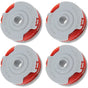4-pack string trimmer line spool for Flymo FLY021 brush cutter line spool replacement spool for Flymo string V1237-ZY-203-3030
