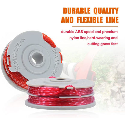 4-pack string trimmer line spool for Flymo FLY021 brush cutter line spool replacement spool for Flymo string V1237-ZY-203-3030