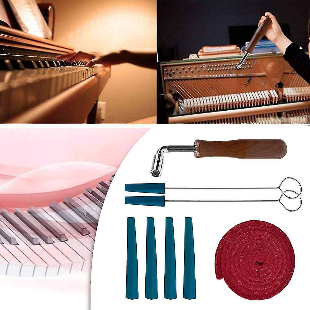 Piano Tuning Kits, Professional 8-Piece Piano Tuning Tools V1237-ZY-203-3048