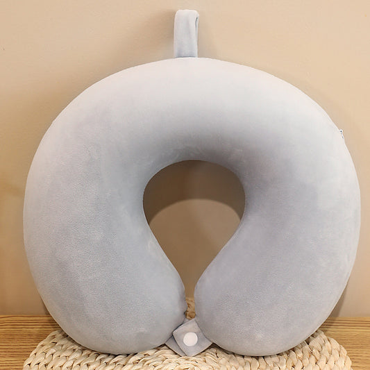Travel Pillow Neck Pillow Memory Foam Travel Pillows Head Support Pillow for Airplane Train Car Office Travel V1237-ZY-203-3061