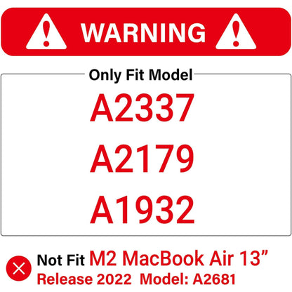 Compatible with MacBook Air 13 V1237-ZY-203-3072
