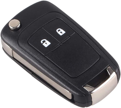 Remote Control Car Key Case Replacement Compatible with Vauxhall Opel Astra Insignia Vectra Zafira Meriva V1237-ZY-203-3110
