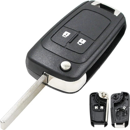Remote Control Car Key Case Replacement Compatible with Vauxhall Opel Astra Insignia Vectra Zafira Meriva V1237-ZY-203-3110
