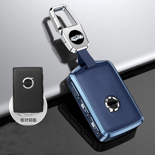 Volvo Smart Car Keychain - Blue - Fits XC60 S90 S60 XC40 XC90 V60 V90 Blue 0.1 V1237-ZY-203-3135