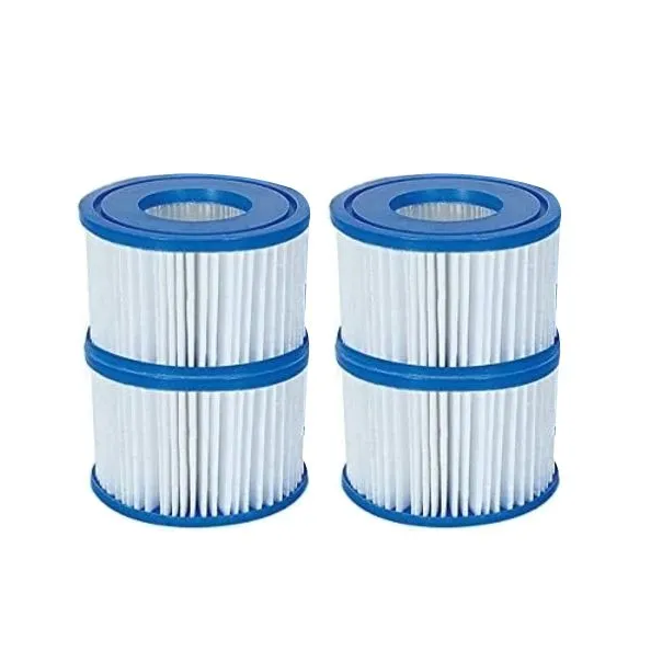 Lay-Z-Spa Filter Cartridge (VI), Compatible with All Lay-Z-Spa Hot Tub Models 2pcs V1237-ZY-203-3145