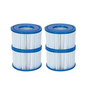 Lay-Z-Spa Filter Cartridge (VI), Compatible with All Lay-Z-Spa Hot Tub Models 2pcs V1237-ZY-203-3145