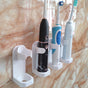 4-pack Wall Mounted Electric Toothbrush Holder Electric Toothbrush Stand V1237-ZY-203-3167