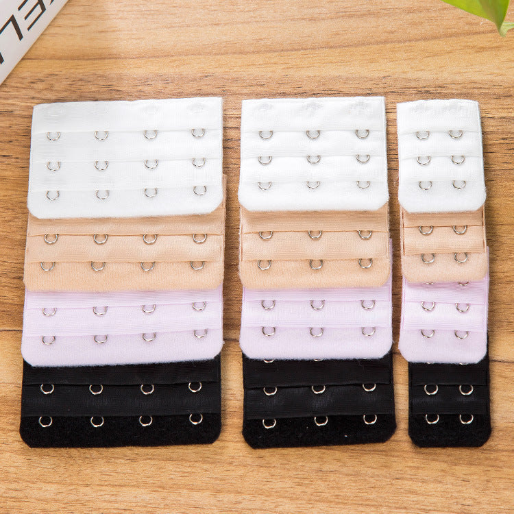 Bra Extender 2 Hooks/3 Hooks/4 Hooks, Bra Strap Extensions - 12-pack (Black, White, Beige, Pink) Bra Extender V1237-ZY-203-3178