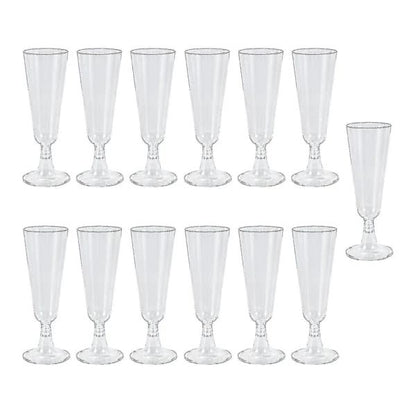 60 pcs 150 ml plastic wine glasses, champagne glasses, red wine glasses, versatile, a must for party carnivals V1237-ZY-203-3188