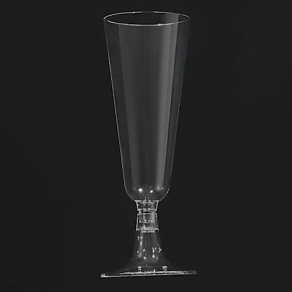 60 pcs 150 ml plastic wine glasses, champagne glasses, red wine glasses, versatile, a must for party carnivals V1237-ZY-203-3188