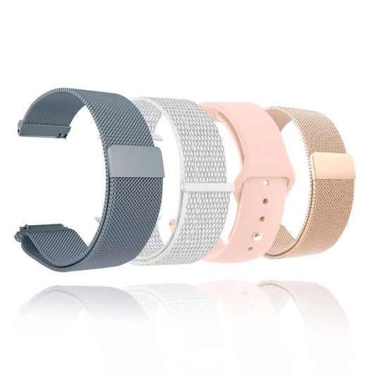 18mm 20mm 22mm Metal Bracelet for Garmin Vivoactive 3 4 4s Watch Band Venu 2 2s SQ Forerunner 645 Bracelet V1237-ZY-203-3207