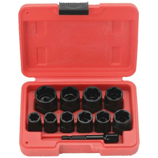 11-piece 9.5mm Bolt Impact Tool Set with Toolbox V1237-ZY-203-3212