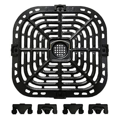 /NN/Replacement Grill Plate for Air Fryer Crispers for Instant Vortex 6qt with 4 Rubber Pads V1237-ZY-203-3216