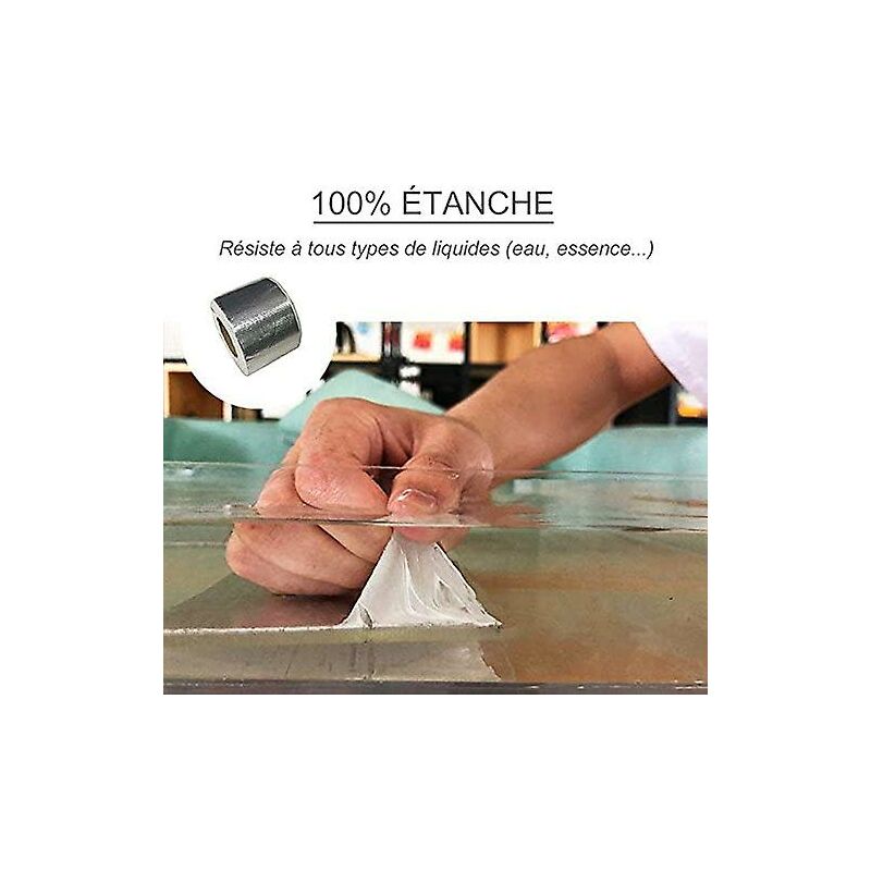 Heavy Duty Waterproof Tape with Strong Grip for Cracks, Leaks, Holes (5CM5M) V1237-ZY-203-3252