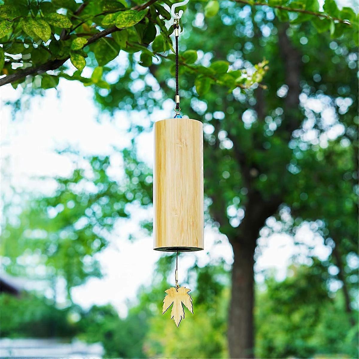 Chakra Chime Bamboo Meditation Game for Outdoor Use Wind Chime Sound V1237-ZY-203-3276